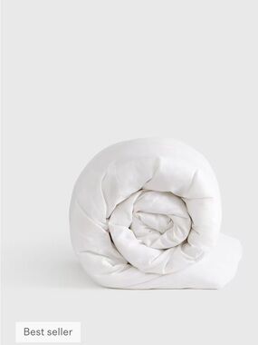 Quince NWOT Cal/King Lightweight Premium Duck Down Cover or duvet insert
